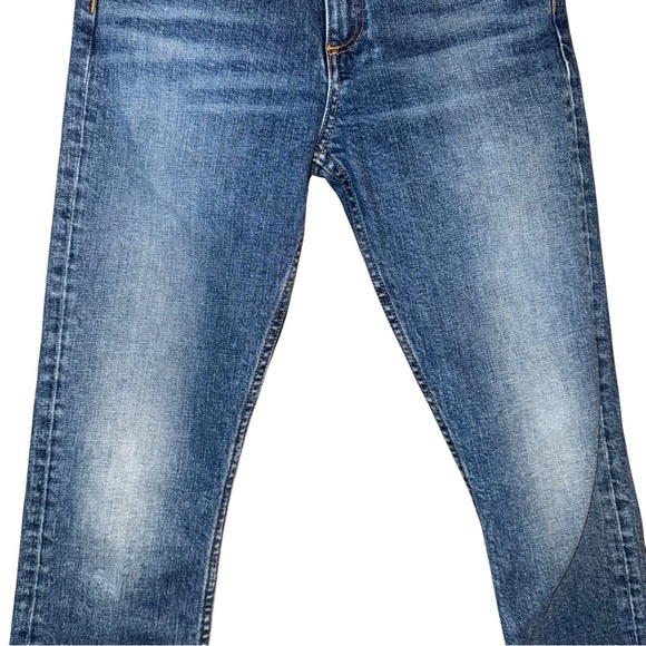 ASKK NY High-Rise Ankle Skinny Jeans Medium Blue Wash Size 27 - Picture 7 of 16